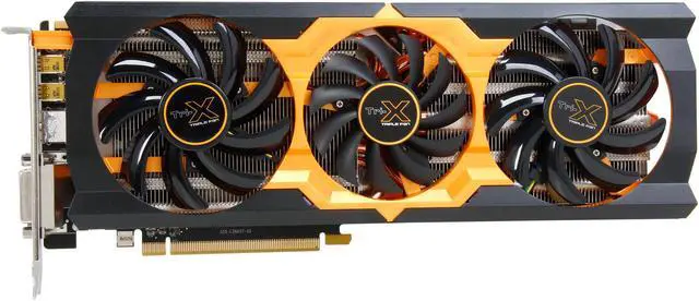 Alt view image 3 of 6 - SAPPHIRE Radeon R9 280X 3GB GDDR5 CrossFireX Support Graphics Card 100363-5L