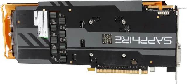 Alt view image 4 of 6 - SAPPHIRE Radeon R9 280X 3GB GDDR5 CrossFireX Support Graphics Card 100363-5L