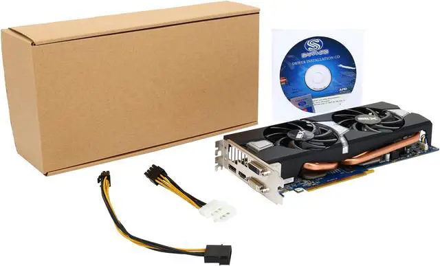 Alt view image 6 of 6 - SAPPHIRE 11221-00-CPO Radeon R9 280X 3GB 384-Bit GDDR5 PCI Express 3.0 CrossFireX Support Video Card Factory Refurbished