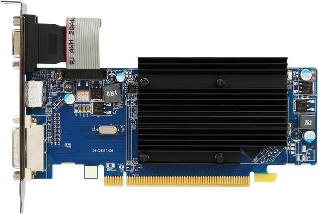 Alt view image 3 of 5 - SAPPHIRE Radeon HD 6450 1GB DDR3 PCI Express 2.0 Graphics Card 11190-02-CPO
