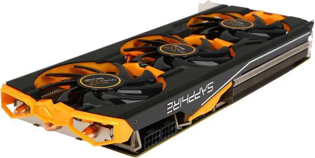 Alt view image 5 of 7 - SAPPHIRE Radeon R9 290X 8GB GDDR5 PCI Express 3.0 CrossFireX Support Graphics Card 100361-8GL
