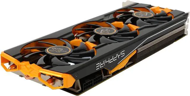 Alt view image 5 of 6 - SAPPHIRE Radeon R9 290X 4GB GDDR5 PCI Express 3.0 Graphics Card 100361-4L