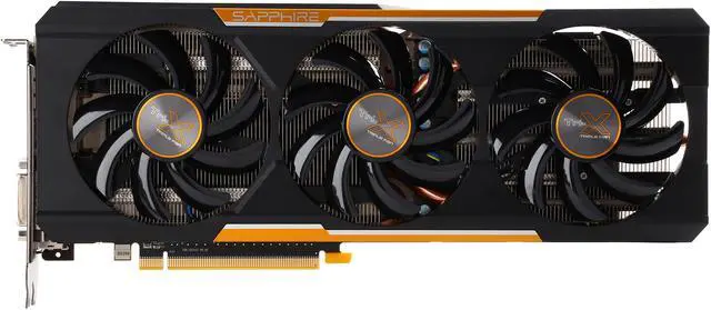 Alt view image 4 of 6 - SAPPHIRE Radeon R9 390X 8GB GDDR5 PCI Express 3.0 2.2 Slot, ATX Graphics Card 100381OCL