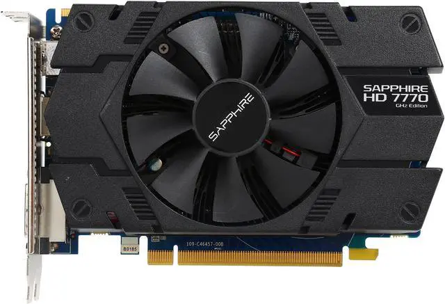 Alt view image 3 of 6 - SAPPHIRE Radeon HD 7770 1GB GDDR5 PCI Express 3.0 CrossFireX Support Graphics Card 11201-99-90G