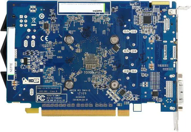 Alt view image 4 of 6 - SAPPHIRE Radeon HD 7770 1GB GDDR5 PCI Express 3.0 CrossFireX Support Graphics Card 11201-99-90G