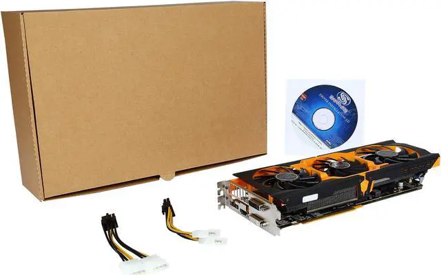 Alt view image 6 of 6 - SAPPHIRE Radeon R9 280X 100363-4L 3GB 384-Bit GDDR5 PCI Express 3.0 CrossFireX Support Video Card Tri-X OC version - Certified Refurbished