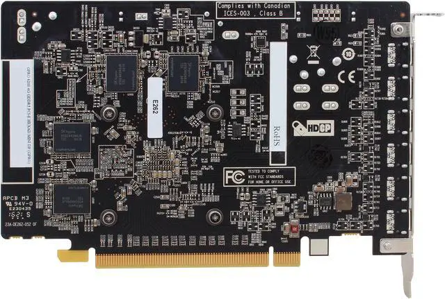 Alt view image 3 of 6 - SAPPHIRE GPRO 6200 Graphics Core Next (GCN) 4GB GDDR5 PCI Express 3.0 Low Profile Graphics Card 32258-00-20G