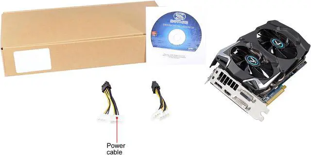 Alt view image 6 of 6 - SAPPHIRE R9 200 Radeon R9 280X 3GB GDDR5 PCI Express 3.0 x16 CrossFireX Support Plug-in Card Graphics Card 11221-02-CPO
