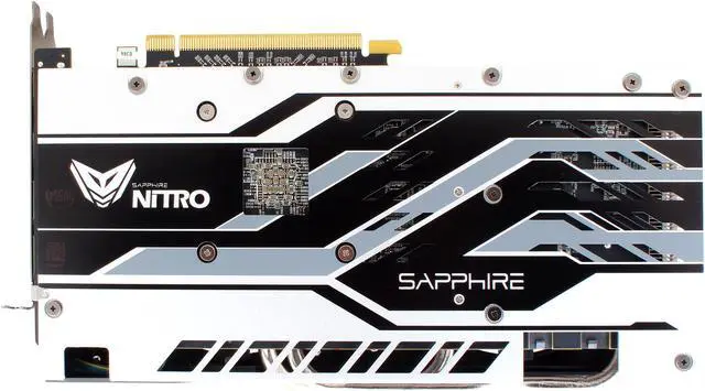 Alt view image 4 of 5 - Sapphire Radeon NITRO+ RX 580 4GB GDDR5 PCI-E Dual HDMI / DVI-D / Dual DP w/ Backplate (UEFI)