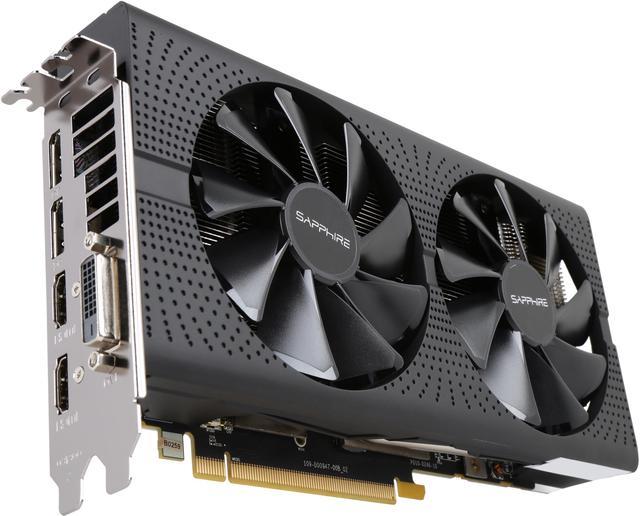 Sapphire PULSE Radeon RX 570 4GB GDDR5 PCI-E Dual HDMI / DVI-D / Dual DP OC  w/ Backplate (UEFI), 100412P4GOCL