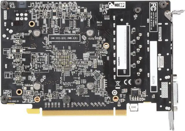 Alt view image 4 of 6 - Sapphire PULSE ITX Radeon RX 570 4GB GDDR5 PCI-E HDMI / DVI-D / DP (UEFI), 100412P4GML