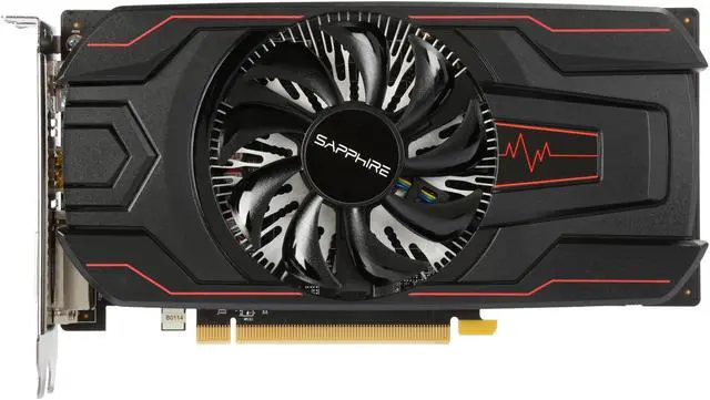 Alt view image 4 of 6 - SAPPHIRE PULSE Radeon RX 560 4GB GDDR5 PCI Express 3.0 CrossFireX Support ATX Graphics Card 100413P4GOCL