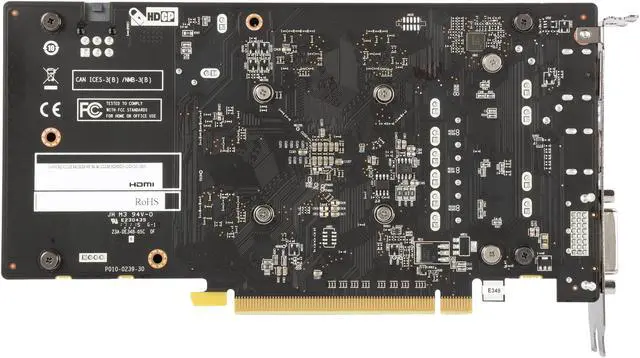 Alt view image 5 of 6 - SAPPHIRE PULSE Radeon RX 560 4GB GDDR5 PCI Express 3.0 CrossFireX Support ATX Graphics Card 100413P4GOCL
