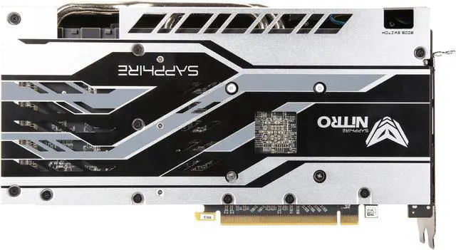 Alt view image 4 of 6 - SAPPHIRE NITRO+ Radeon RX 580 4GB GDDR5 CrossFireX Support ATX Graphics Card 100411NT+4G-2L