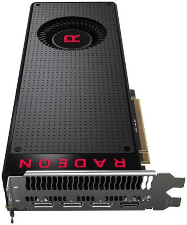 Alt view image 4 of 7 - SAPPHIRE Radeon RX Vega 64 8GB HBM2 PCI Express 3.0 CrossFireX Support Graphics Card 21275-03-20G
