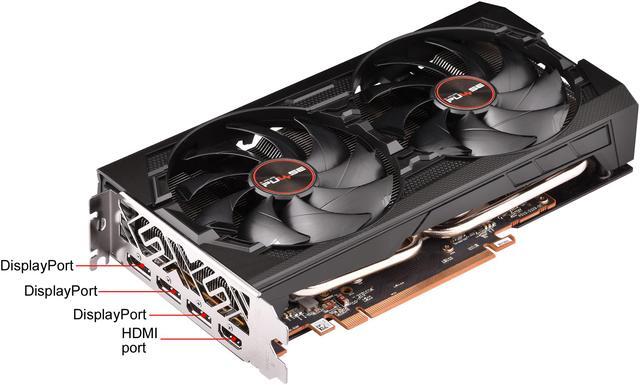 Alt view image 4 of 7 - SAPPHIRE PULSE Radeon RX 5500 XT 4GB GDDR6 PCI Express 4.0 ATX Graphics Card 100418P4GL