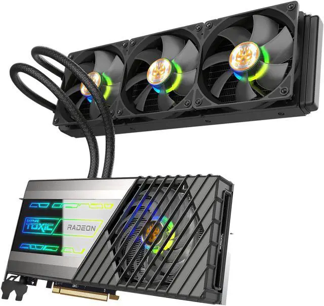 Alt view image 4 of 5 - Sapphire TOXIC AMD RADEON RX 6900 XT GAMING OC Video Card, 16GB GDDR6 EXTREME EDITION HDMI / TRIPLE DP