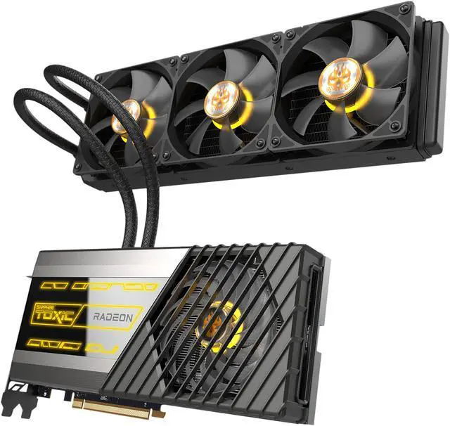 Alt view image 12 of 12 - SAPPHIRE Toxic Radeon RX 6900 XT 16GB GDDR6 PCI Express 4.0 ATX Graphics Card 11308-13-20G