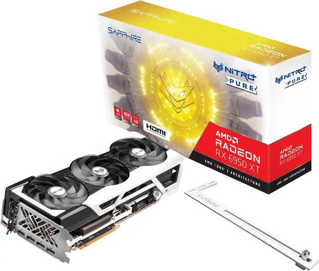 Alt view image 5 of 6 - SAPPHIRE NITRO+ PURE Radeon RX 6950 XT 16GB GDDR6 PCI Express 4.0 ATX Video Card 11317-04-20G