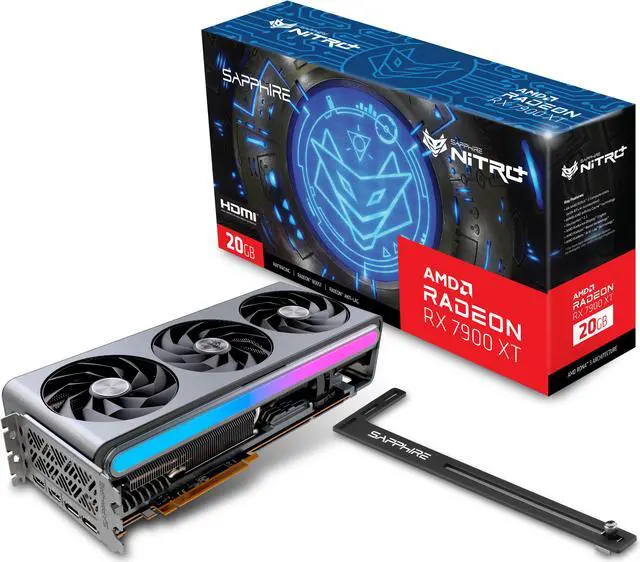 Alt view image 9 of 10 - SAPPHIRE NITRO+ Radeon RX 7900 XT 20GB GDDR6 PCI Express 4.0 x16 ATX Graphics Card 11323-01-40G