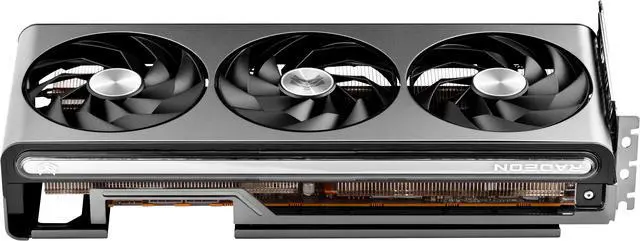 Alt view image 5 of 10 - SAPPHIRE NITRO+ Radeon RX 7800 XT 16GB GDDR6 PCI Express 4.0 x16 ATX Graphics Card 11330-01-20G