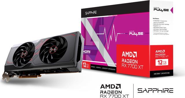 Alt view image 10 of 10 - SAPPHIRE PULSE Radeon RX 7700 XT 12GB GDDR6 PCI Express 4.0 x16 Graphics Card 11335-04-20G