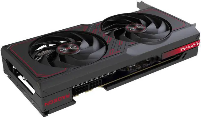 Alt view image 5 of 9 - SAPPHIRE PULSE Radeon RX 7600 XT 16GB GDDR6 PCI Express 4.0 x8 ATX Graphics Card 11339-04-20G