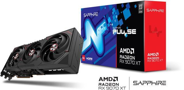 Alt view image 8 of 8 - SAPPHIRE PULSE Radeon RX 9070 XT 16GB GDDR6 PCI Express 5.0 x16 ATX Graphics Card 11348-03-20G