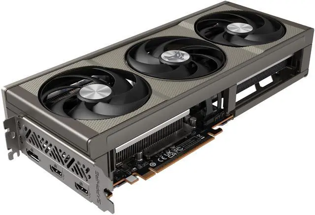 Alt view image 2 of 9 - SAPPHIRE NITRO+ Radeon RX 9060 XT 16GB GDDR6 PCI Express 5.0 x16 ATX Graphics Card 11350-01-20G