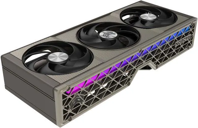 Alt view image 3 of 9 - SAPPHIRE NITRO+ Radeon RX 9060 XT 16GB GDDR6 PCI Express 5.0 x16 ATX Graphics Card 11350-01-20G