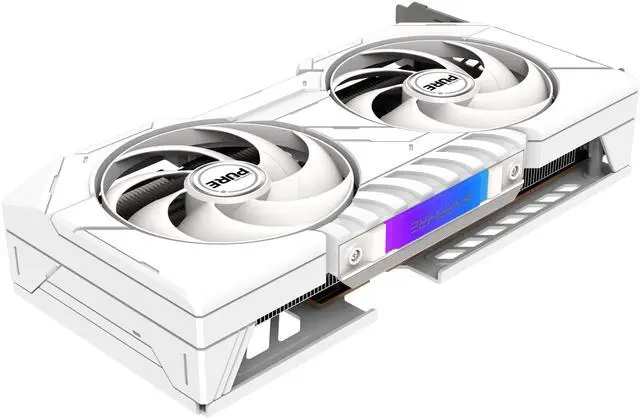 Alt view image 3 of 9 - SAPPHIRE PURE Radeon RX 9060 XT 16GB GDDR6 PCI Express 5.0 x16 ATX Graphics Card 11350-02-20G