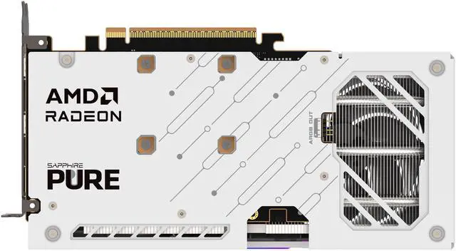 Alt view image 5 of 9 - SAPPHIRE PURE Radeon RX 9060 XT 16GB GDDR6 PCI Express 5.0 x16 ATX Graphics Card 11350-02-20G