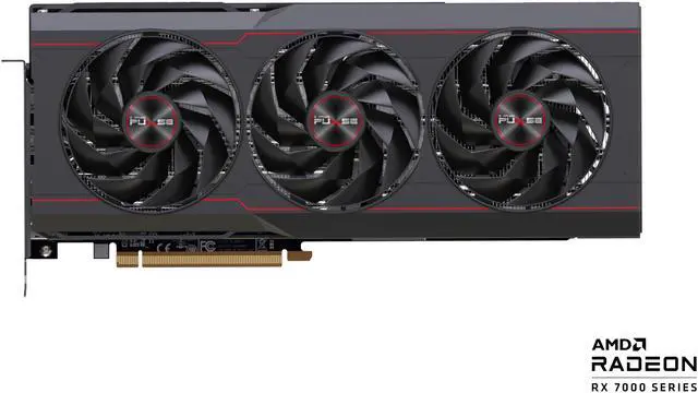 Alt view image 2 of 7 - SAPPHIRE PULSE Radeon RX 7900 XTX 24GB GDDR6 PCI Express 4.0 x16 ATX Graphics Card 11322-02CPO