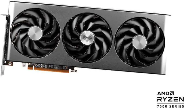 Alt view image 2 of 6 - SAPPHIRE NITRO+ Radeon RX 7800 XT 16GB GDDR6 PCI Express 4.0 x16 ATX Graphics Card 11330-01CPO