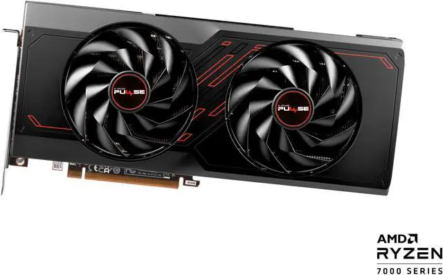 Alt view image 2 of 6 - SAPPHIRE PULSE Radeon RX 7800 XT 16GB GDDR6 PCI Express 4.0 x16 ATX Graphics Card 11330-02CPO