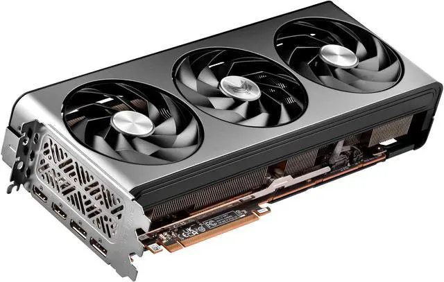 Alt view image 3 of 6 - SAPPHIRE NITRO+ Radeon RX 7700 XT 12GB GDDR6 PCI Express 4.0 x16 Graphics Card 11335-02CPO