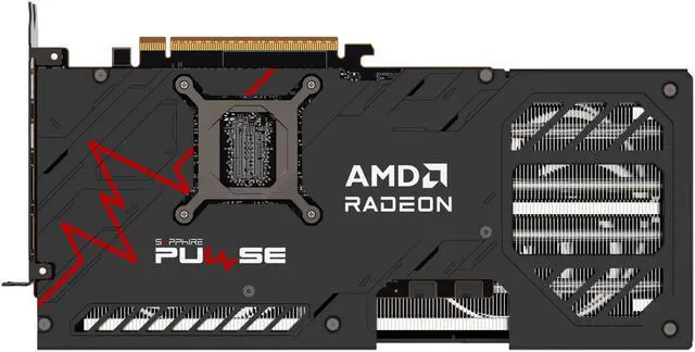 Alt view image 5 of 7 - SAPPHIRE PULSE Radeon RX 9070 GRE Graphics 12GB GDDR6 PCI Express 5.0 x16 ATX Graphics Card 11354-01-20G