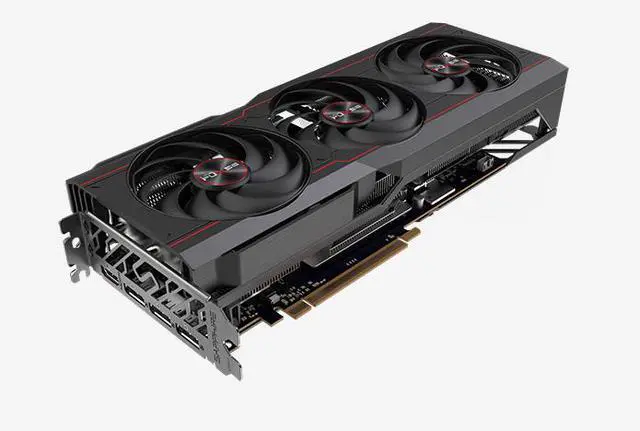 Alt view image 2 of 5 - SAPPHIRE Radeon RX 6800 16GB GDDR6 PCI Express 4.0 x16 ATX Graphics Card 11305-98-90G