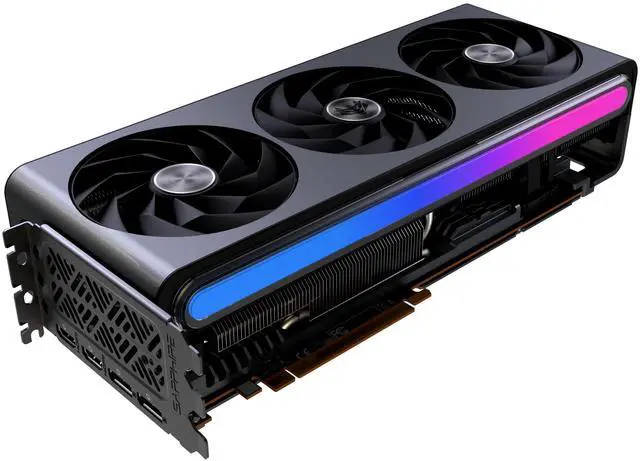 Alt view image 2 of 5 - SAPPHIRE Radeon RX 7900 XTX 24GB GDDR6 PCI Express 4.0 x16 ATX Graphics Card 11322-99-90G