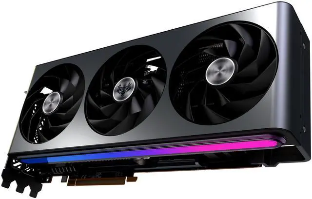 Alt view image 3 of 5 - SAPPHIRE Radeon RX 7900 XTX 24GB GDDR6 PCI Express 4.0 x16 ATX Graphics Card 11322-99-90G