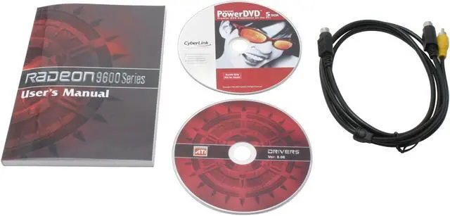 Alt view image 5 of 5 - GECUBE Radeon 9600PRO 128MB DDR AGP 4X/8X Graphics Card R9600-PRO C3H