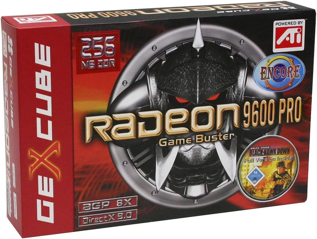 GECUBE Radeon 9600PRO Graphics Card R9600-PRO D3H - Newegg.com