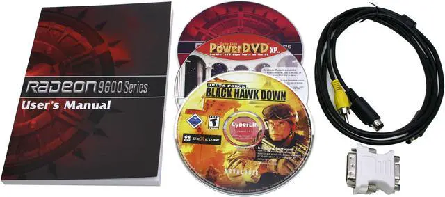 Alt view image 4 of 5 - GECUBE Radeon 9600XT 256MB DDR AGP 4X/8X Graphics Card R96XT-D3