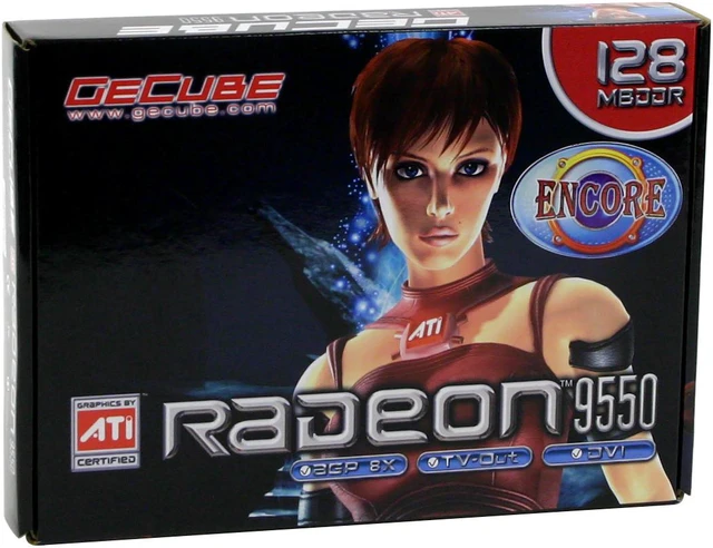 Open Box: GECUBE Radeon 9550 Graphics Card GC-R9550L-C3 - Newegg.com