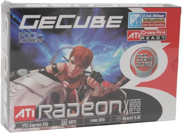 Alt view image 6 of 6 - GECUBE Radeon X800GTO 256MB GDDR2 PCI Express x16 Graphics Card GC RX800GTO2-D3