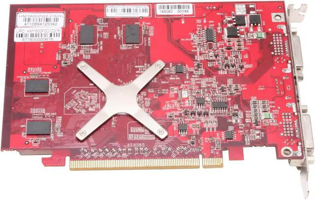 Alt view image 3 of 5 - GECUBE Radeon X1600PRO Supporting 512MB HyperMemory(256MB on Board) GDDR2 PCI Express x16 Graphics Card GC-HM1600PG2-D3 (RoHS)