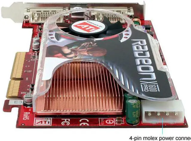 Alt view image 4 of 8 - GECUBE Radeon X1600PRO 512MB GDDR2 AGP 4X/8X Graphics Card GC-RX1600PGA2-E3R