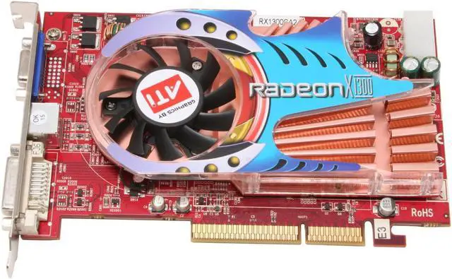 Alt view image 3 of 7 - GECUBE Radeon X1300 512MB GDDR2 AGP 4X/8X Graphics Card GC-RX1300GA2-E3 (RoHS)