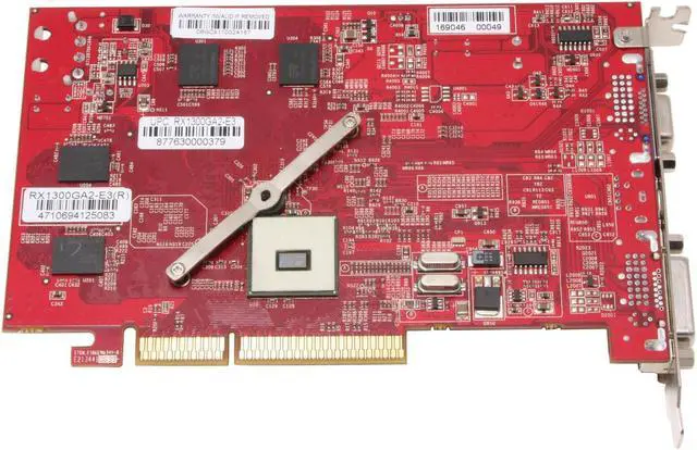 Alt view image 5 of 7 - GECUBE Radeon X1300 512MB GDDR2 AGP 4X/8X Graphics Card GC-RX1300GA2-E3 (RoHS)