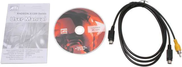 Alt view image 6 of 7 - GECUBE Radeon X1300 512MB GDDR2 AGP 4X/8X Graphics Card GC-RX1300GA2-E3 (RoHS)